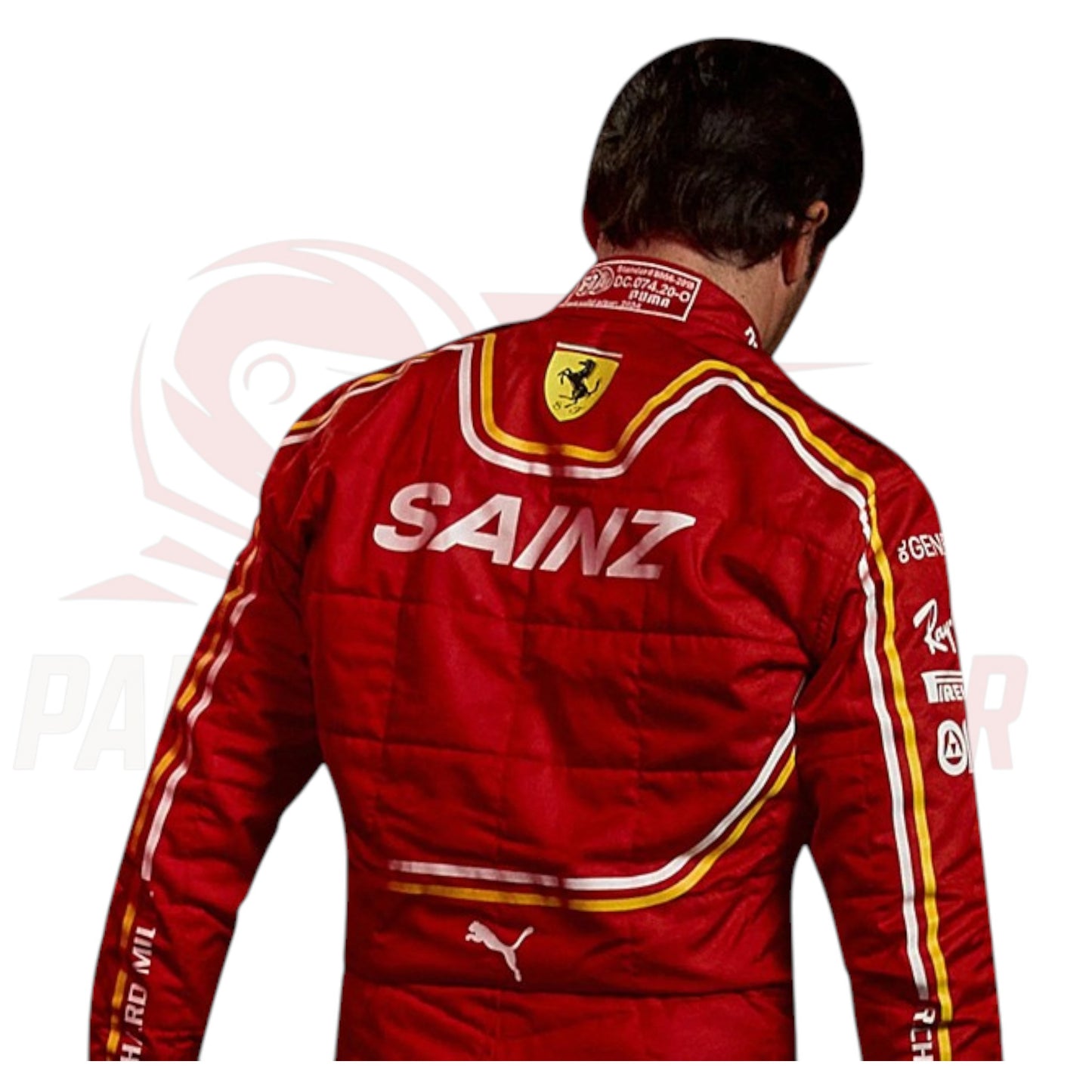 2024 Carlos Sainz Scuderia Ferrari Replica F1 Race Suit