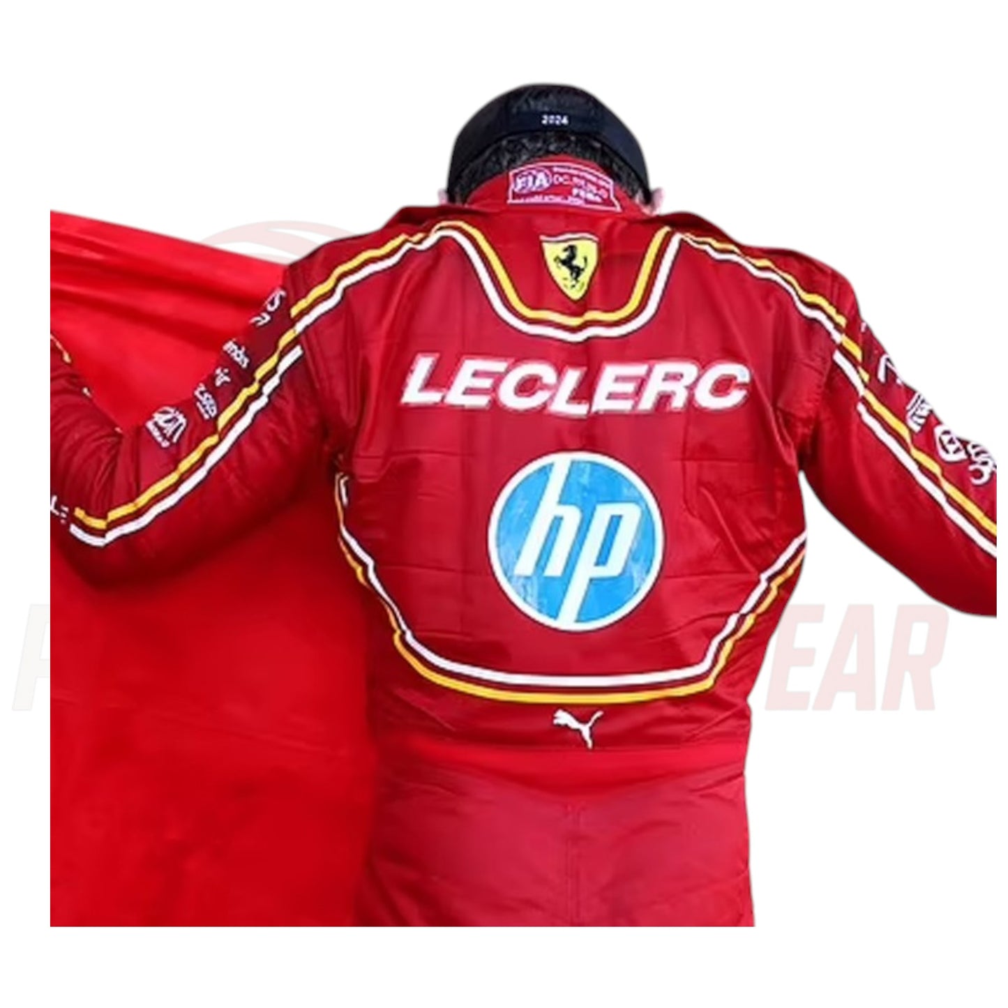 2024 Charles Leclerc Ferrari Monaco GP Special Edition Replica F1 Race Suit