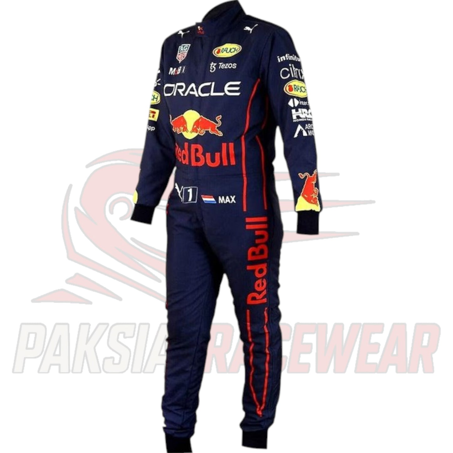 2022 Max Verstappen Red Bull Racing Honda F1 Replica Suit