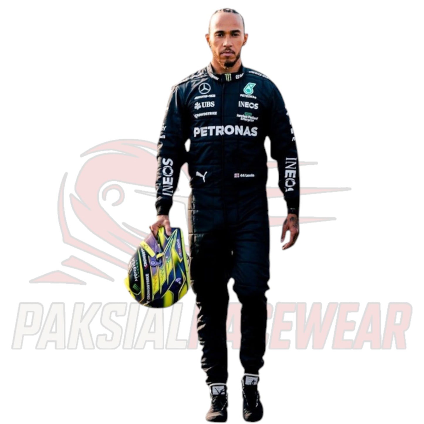 2023 Lewis Hamilton Mercedes AMG Petronas F1 Replica Race Suit