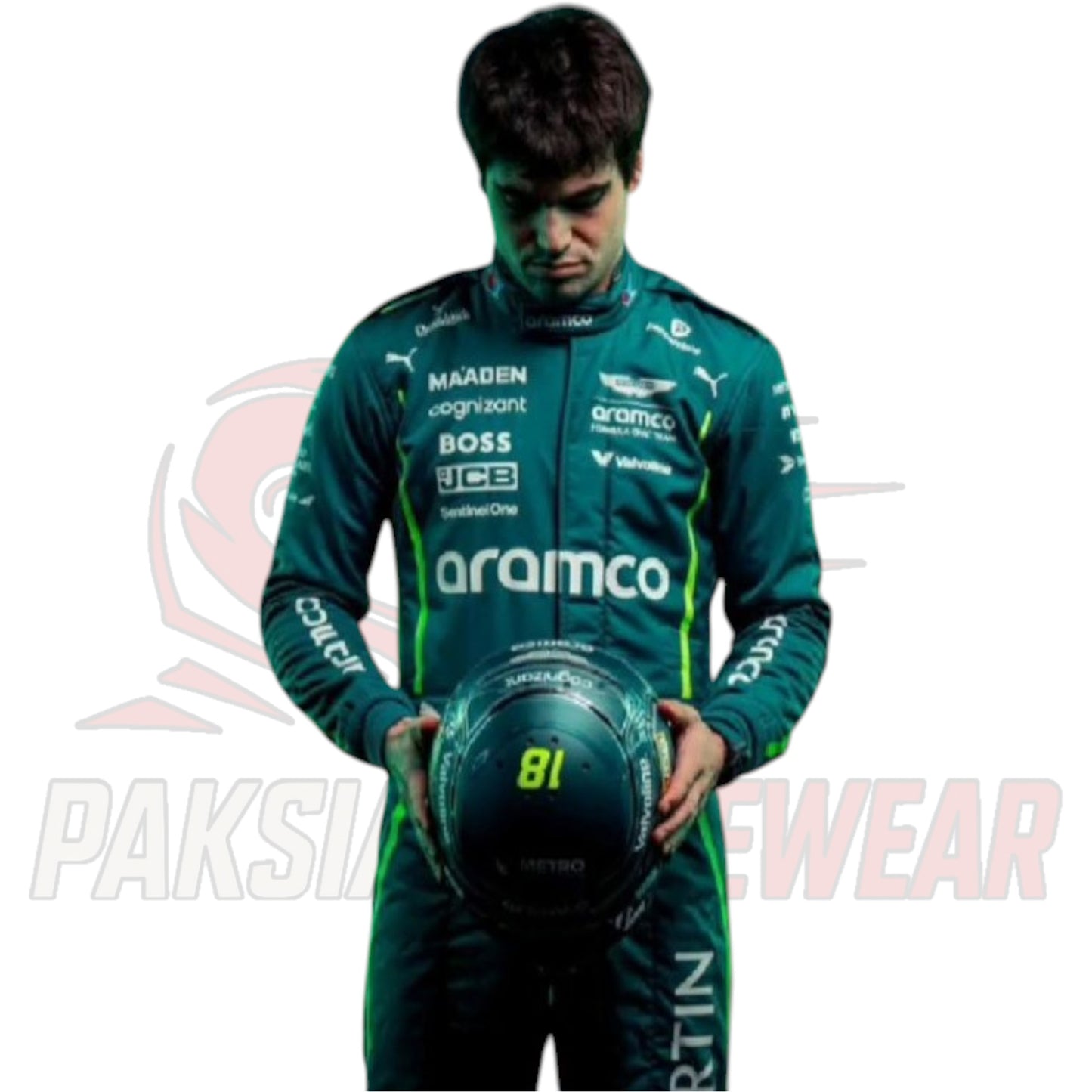 2025 Lance Stroll Aston Martin F1 Replica Race Suit