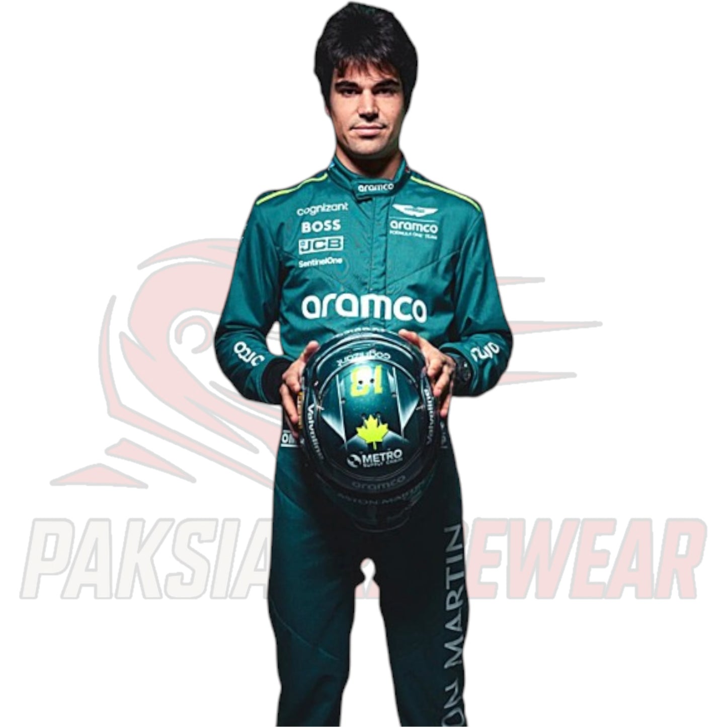 2024 Lance Stroll Aston Martin F1 Replica Race Suit