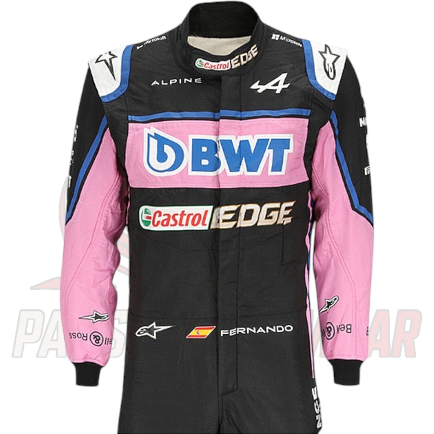 2022 Fernando Alonso Alpine F1 Replica Race Suit