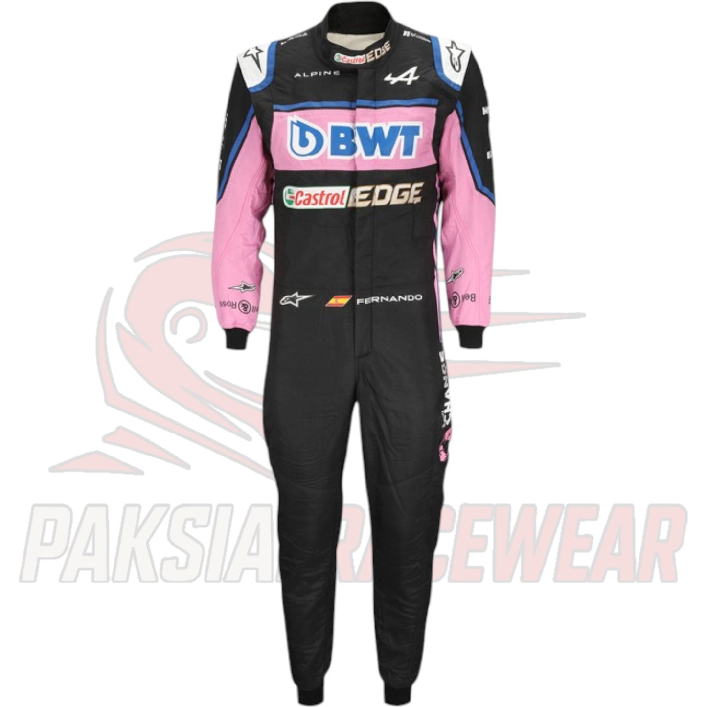 2022 Fernando Alonso Alpine F1 Replica Race Suit