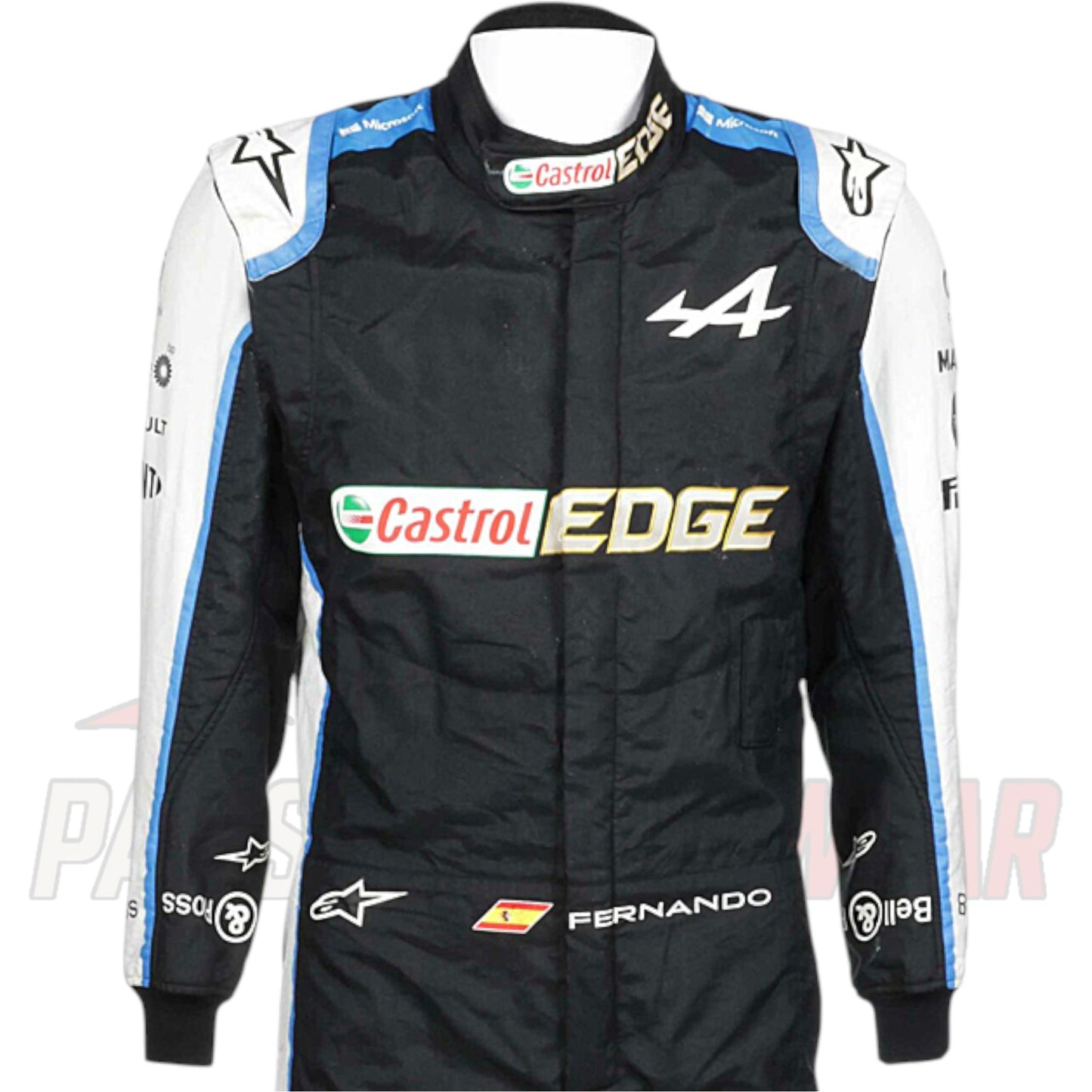 2021 Fernando Alonso Alpine F1 Replica Race Suit