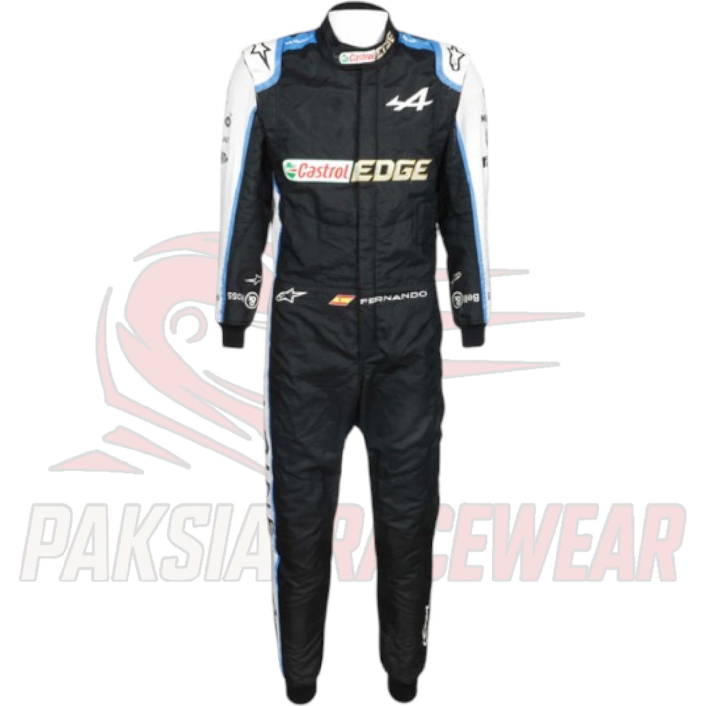 2021 Fernando Alonso Alpine F1 Replica Race Suit