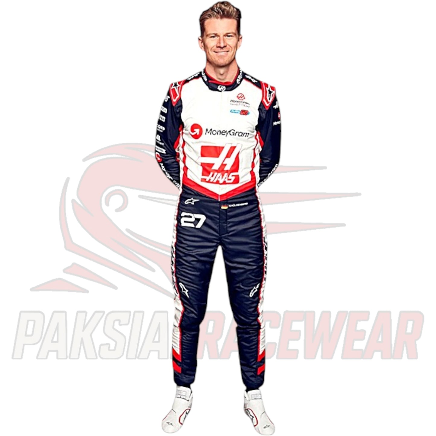2024 Nico Hülkenberg Haas F1 Replica Race Suit