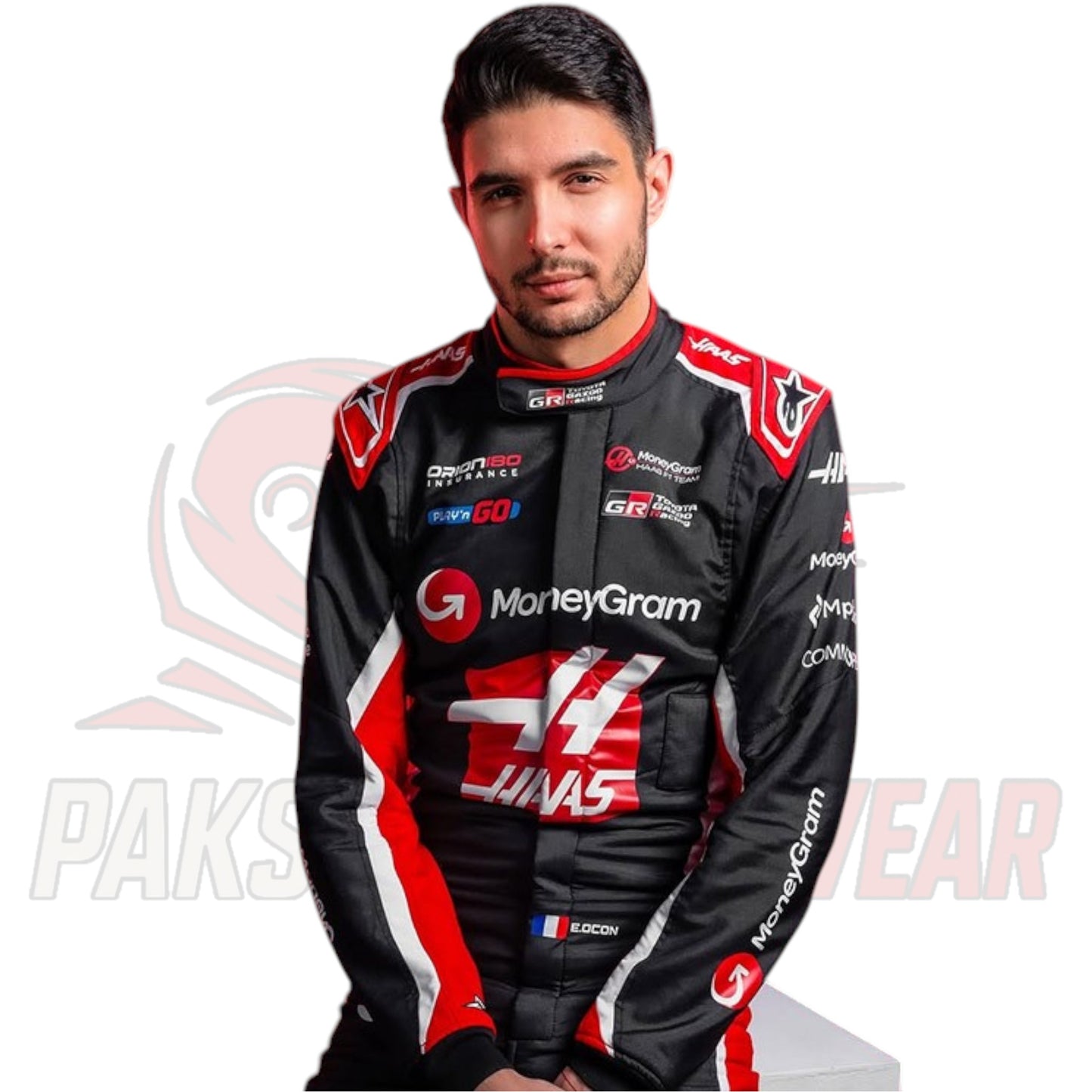 2025 Esteban Ocon Haas F1 Race Suit Replica
