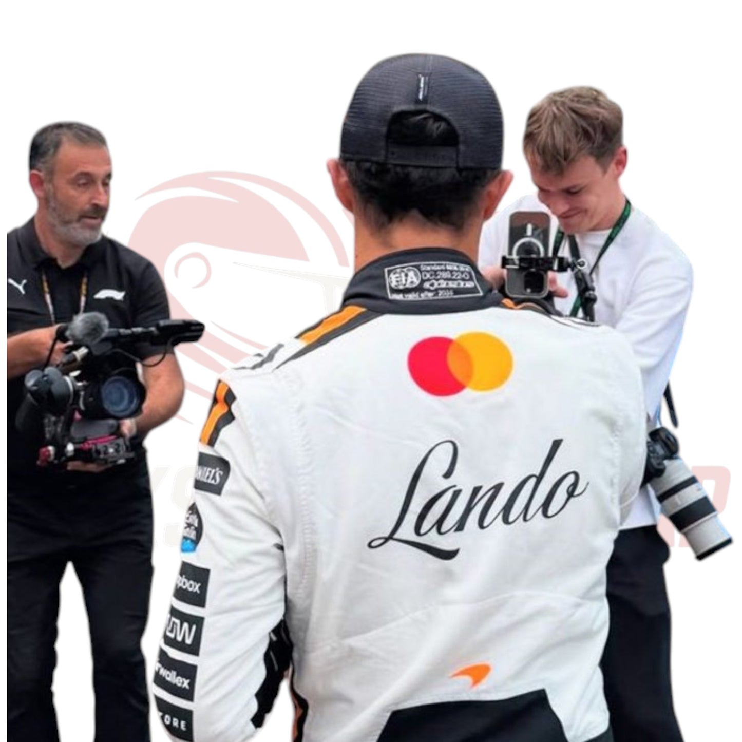 Official Style 2025 Lando Norris McLaren Monaco GP Suit