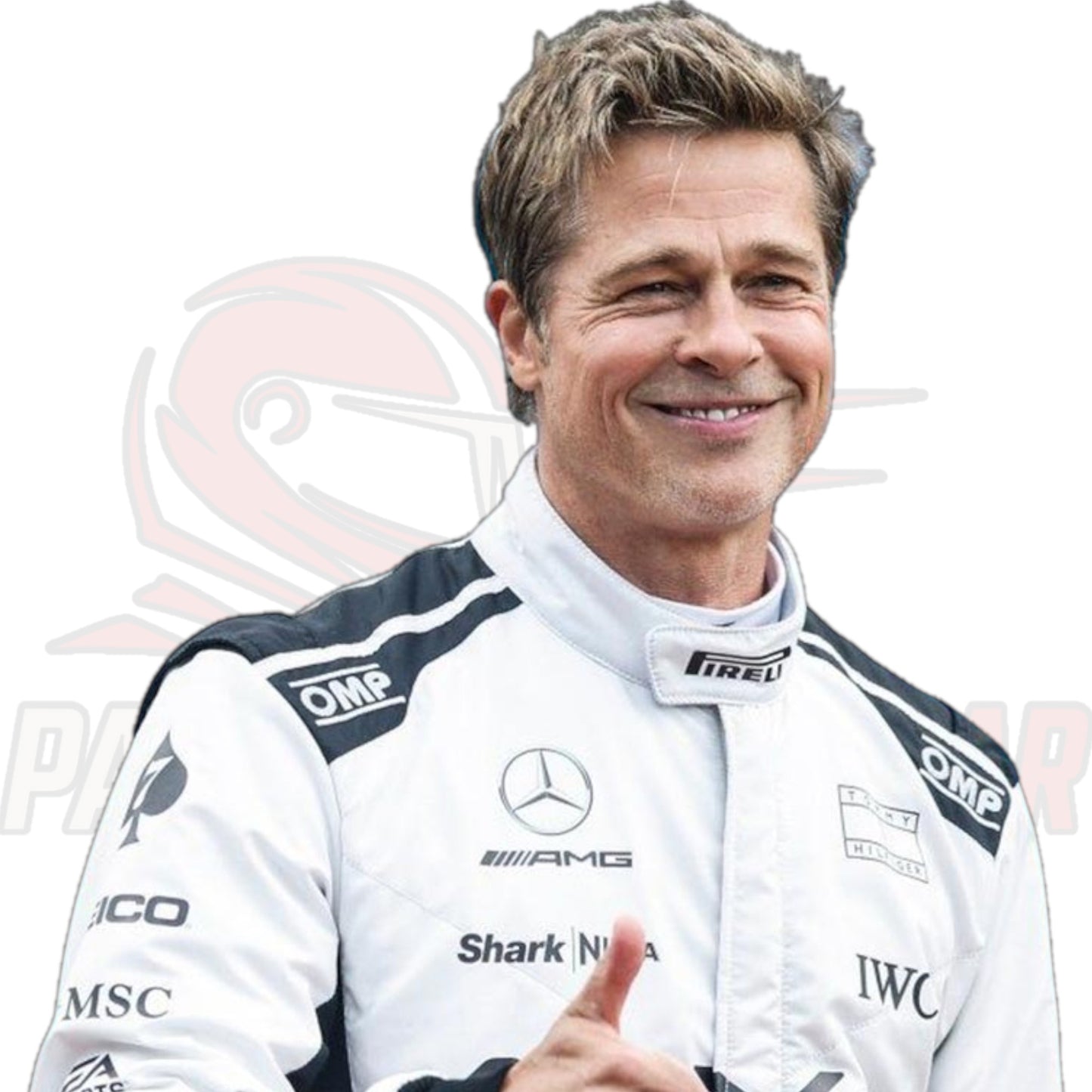 2025 F1 Movie Brad Pitt (Sonny Hayes) Racing Suit Replica