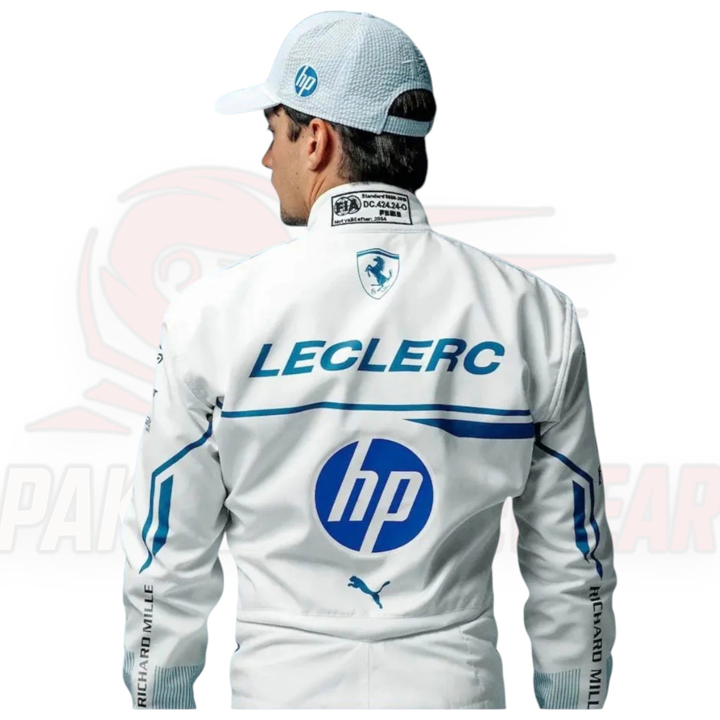 Charles Leclerc 2025 Ferrari Monaco GP Replica Race Suit