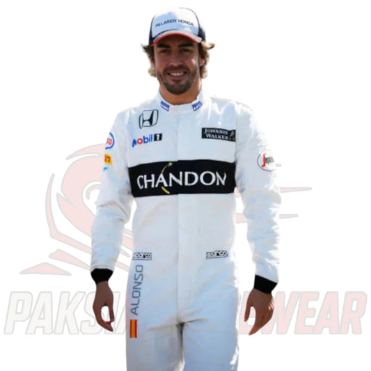Fernando Alonso 2016 McLaren F1 Replica Race Suit – Paksial Racewear