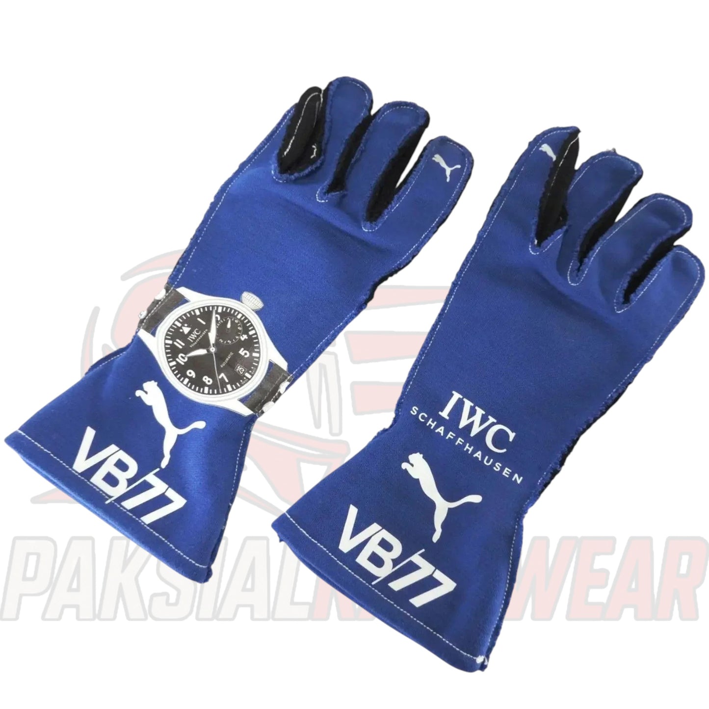 Valtteri Bottas 2018 Mercedes AMG F1 Replica Racing Gloves | Paksial Racewear