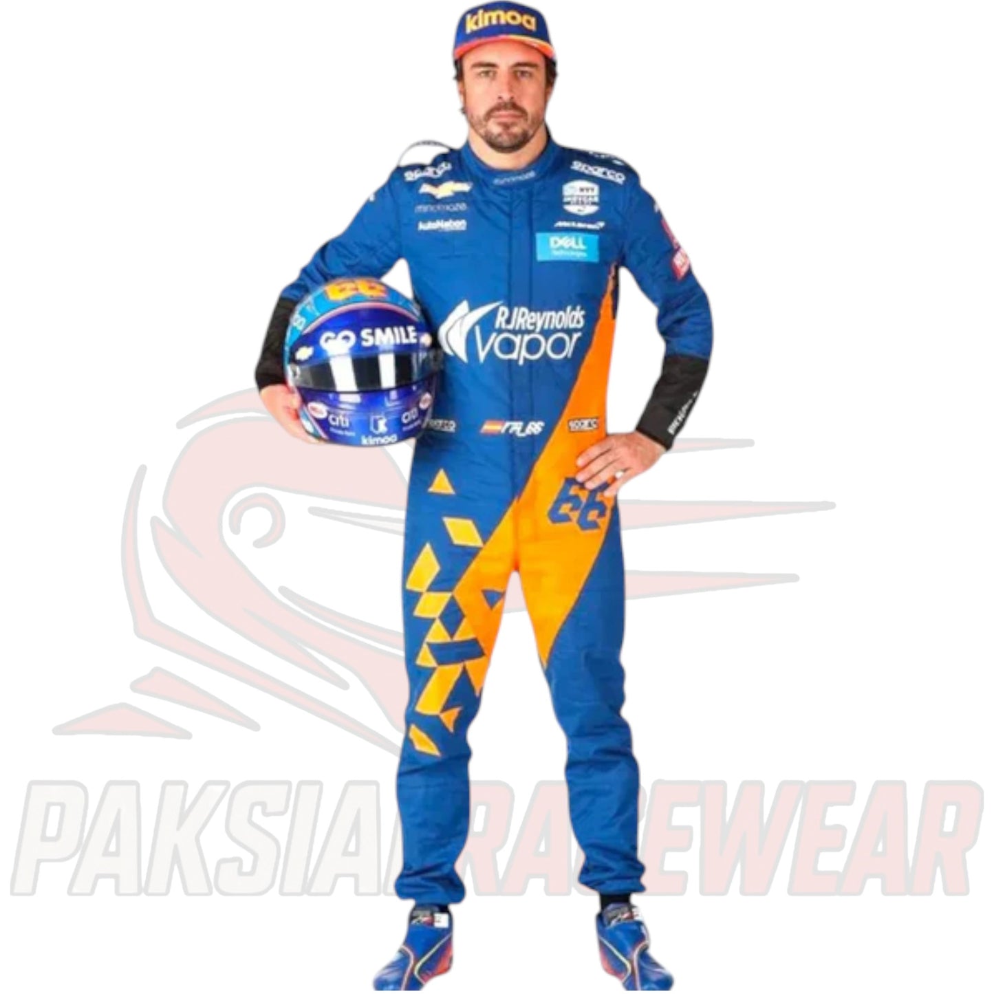 2019 Fernando Alonso McLaren F1 Racing Suit | Paksial Racewear Replica Edition