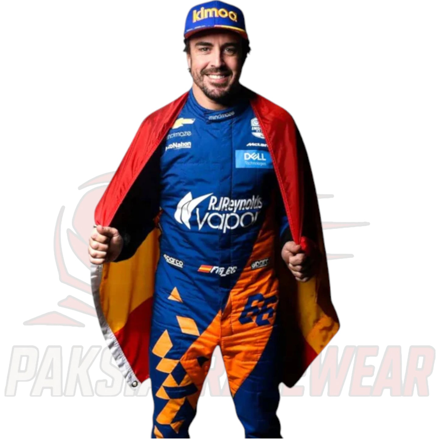 2019 Fernando Alonso McLaren F1 Racing Suit | Paksial Racewear Replica Edition