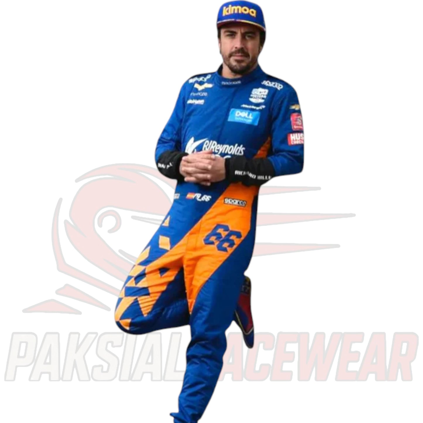 2019 Fernando Alonso McLaren F1 Racing Suit | Paksial Racewear Replica Edition