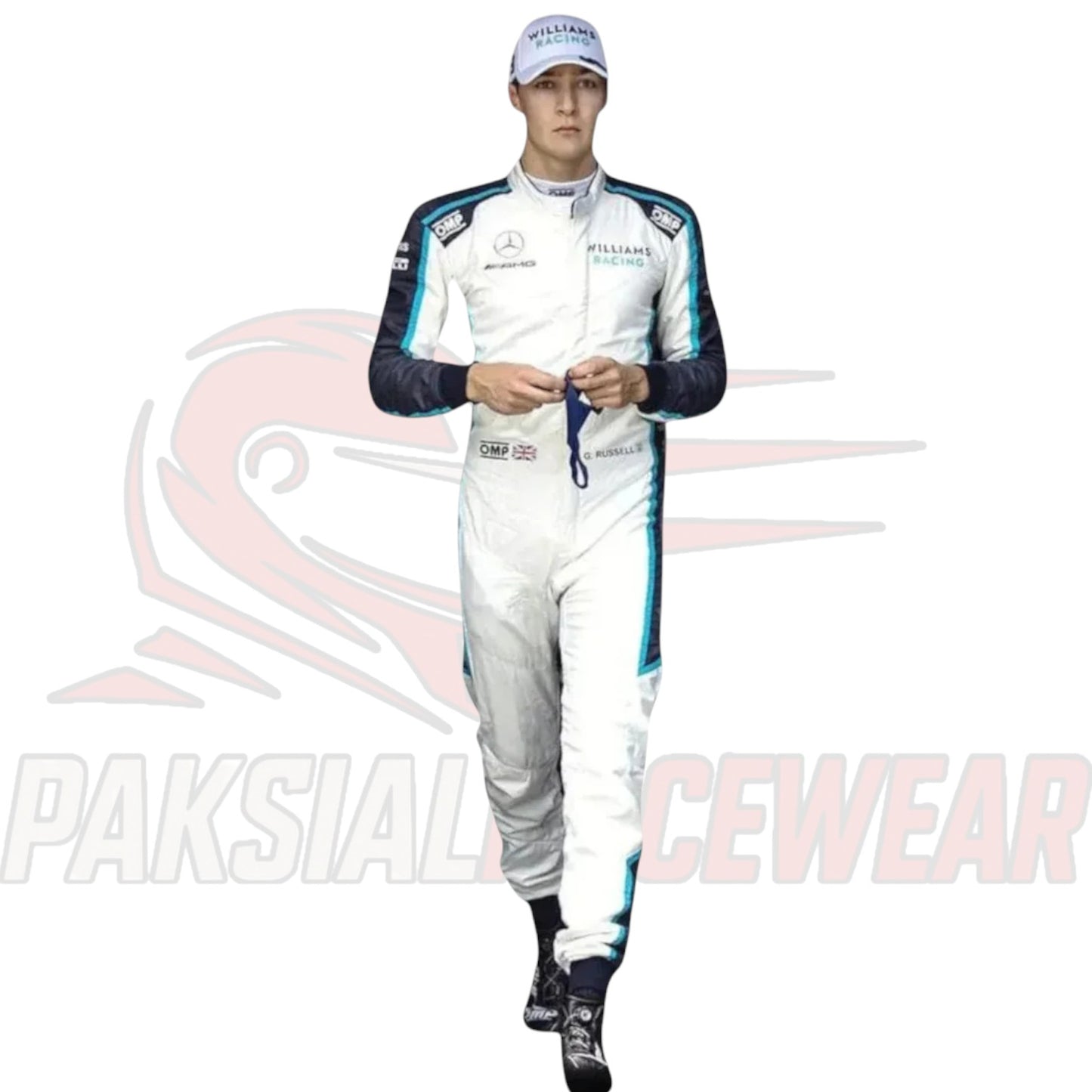 2020 George Russell Williams Racing F1 Race Suit by Paksial Racewear