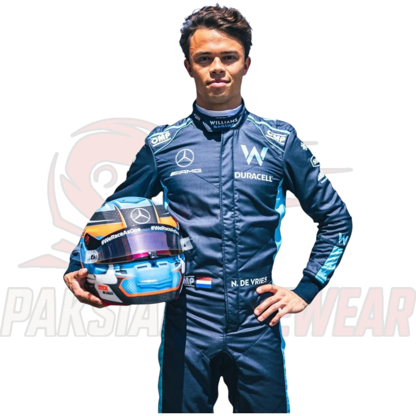 2022 Williams Racing Suit – Nyck De Vries F1 Debut Replica