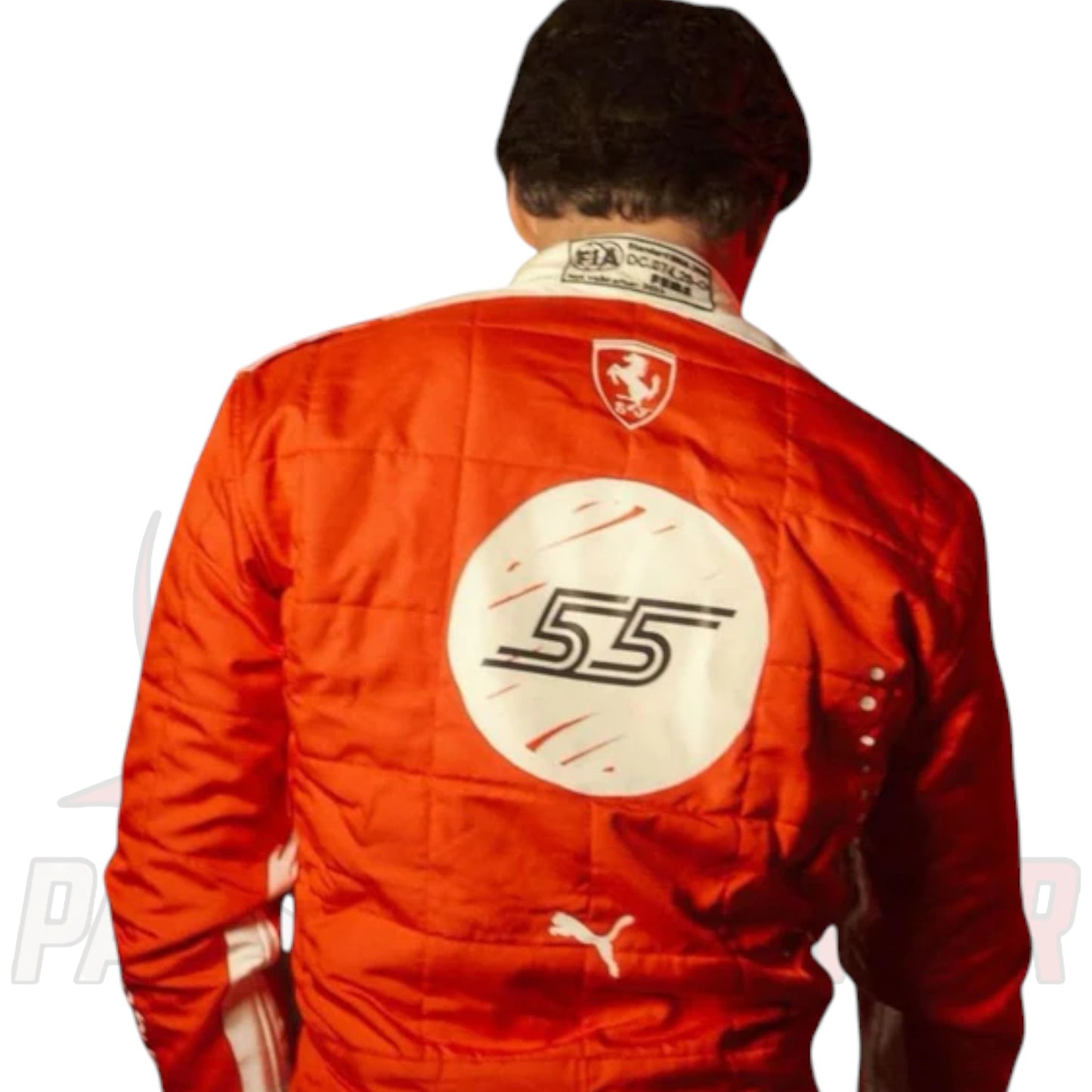 2023 Carlos Sainz Ferrari F1 Race Suit Replica – Las Vegas GP Special Edition