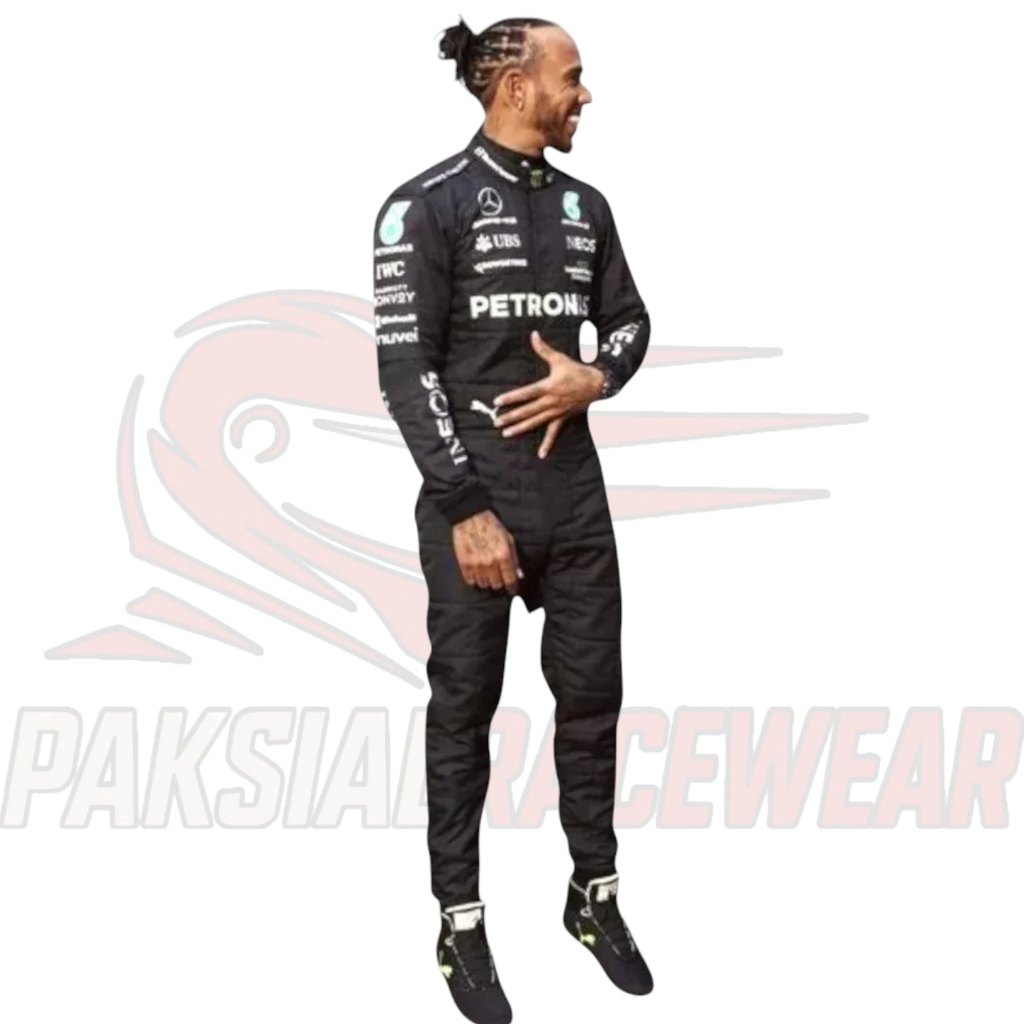 2023 Lewis Hamilton Mercedes-AMG F1 Race Suit by Paksial Racewear