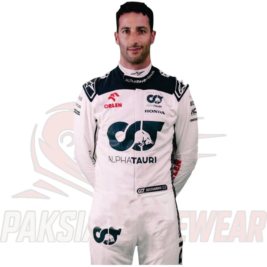 Daniel Ricciardo 2023 AlphaTauri F1 Replica Race Suit | Premium Formula One Collectible by Paksial Racewear