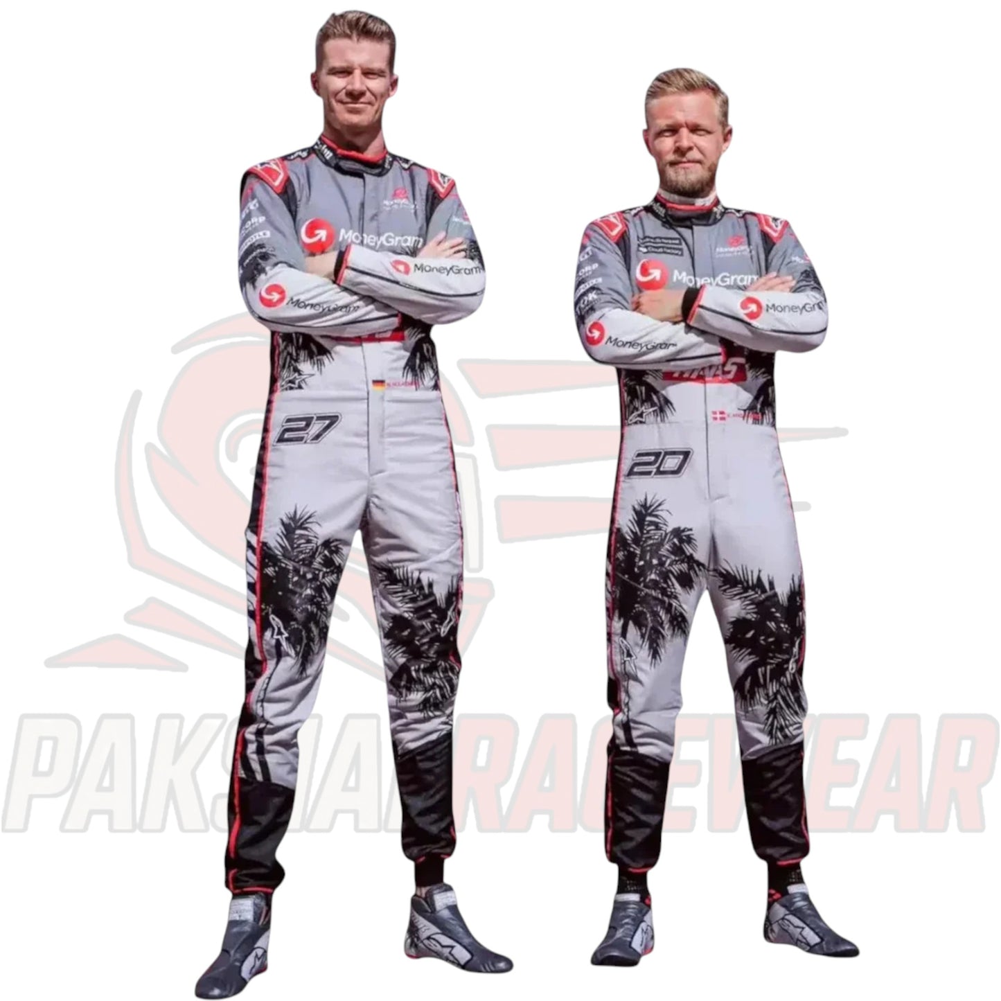 2023 Nico Hülkenberg Haas F1 Team Race Suit – Miami Grand Prix Special Edition | Paksial Racewear Replica