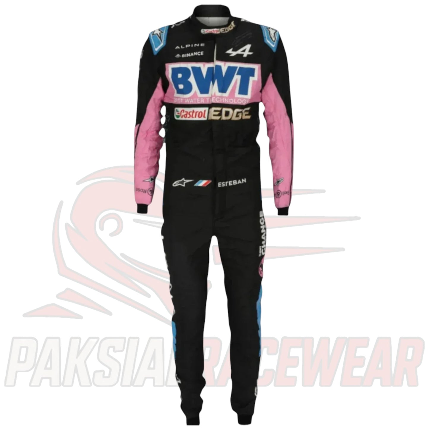 Esteban Ocon 2023 BWT Alpine F1 Team US GP Racing Suit – Replica Overall