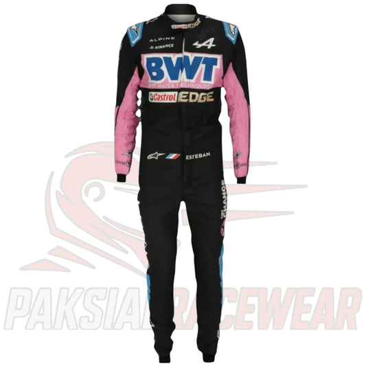 Esteban Ocon 2023 BWT Alpine F1 Team US GP Racing Suit – Replica Overall