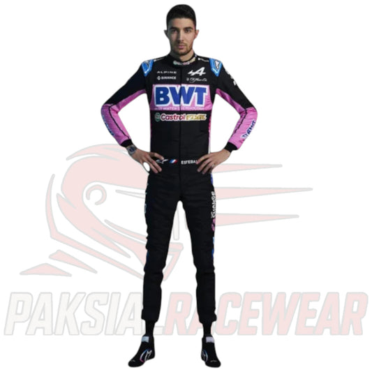 Esteban Ocon 2024 BWT Alpine F1 Team Race Suit – Official Replica