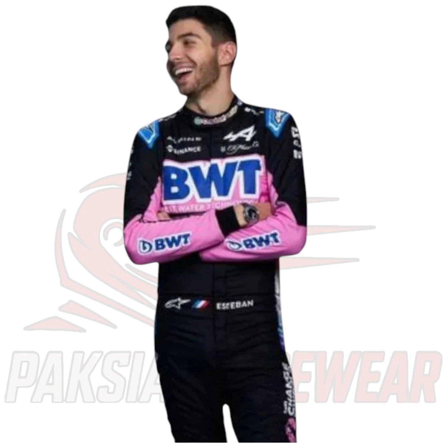 Esteban Ocon 2024 BWT Alpine F1 Team Race Suit – Official Replica