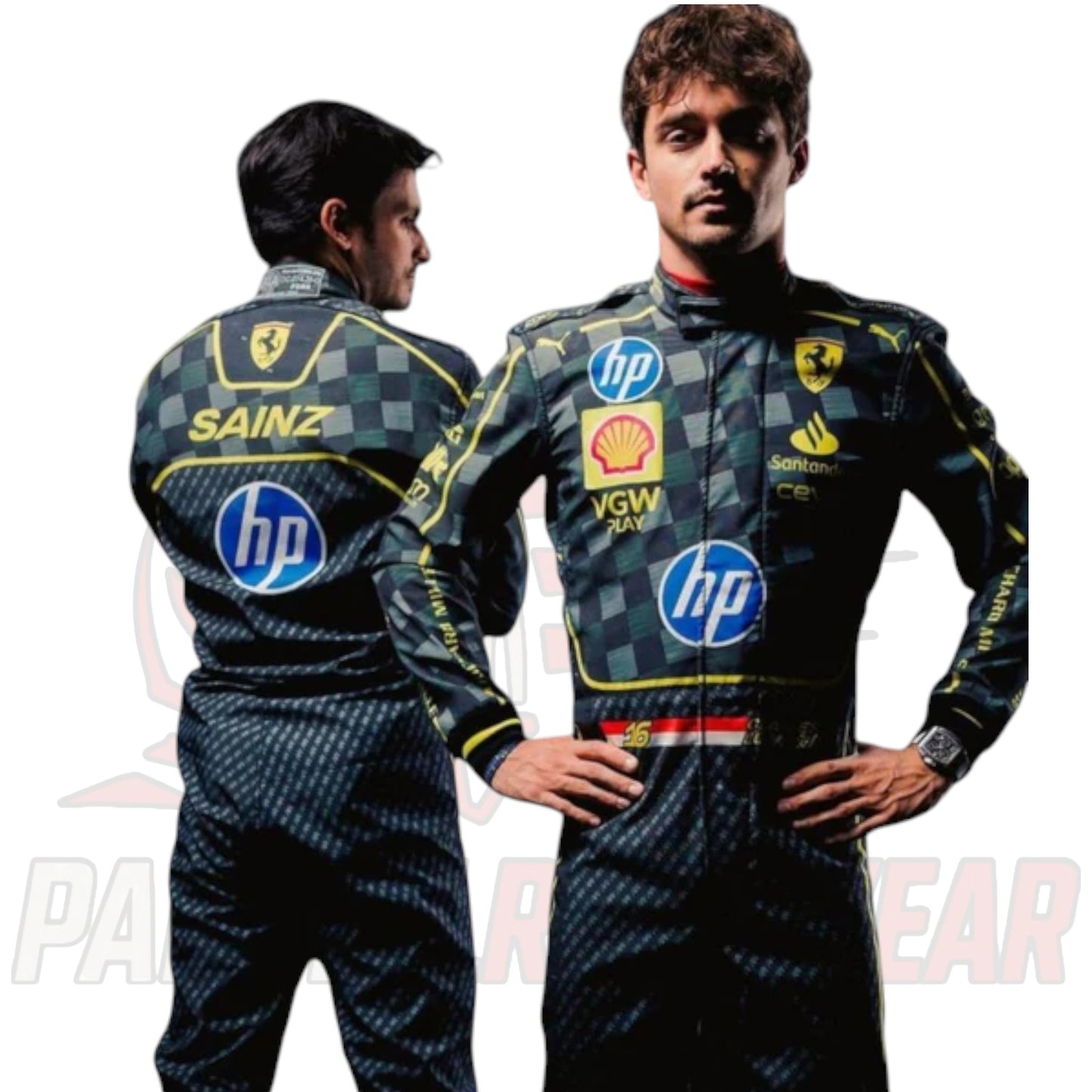 2024 Ferrari HP F1 Team Italian GP Replica Race Suit – Paksial Racewear