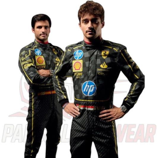 2024 Ferrari HP F1 Team Italian GP Replica Race Suit – Paksial Racewear