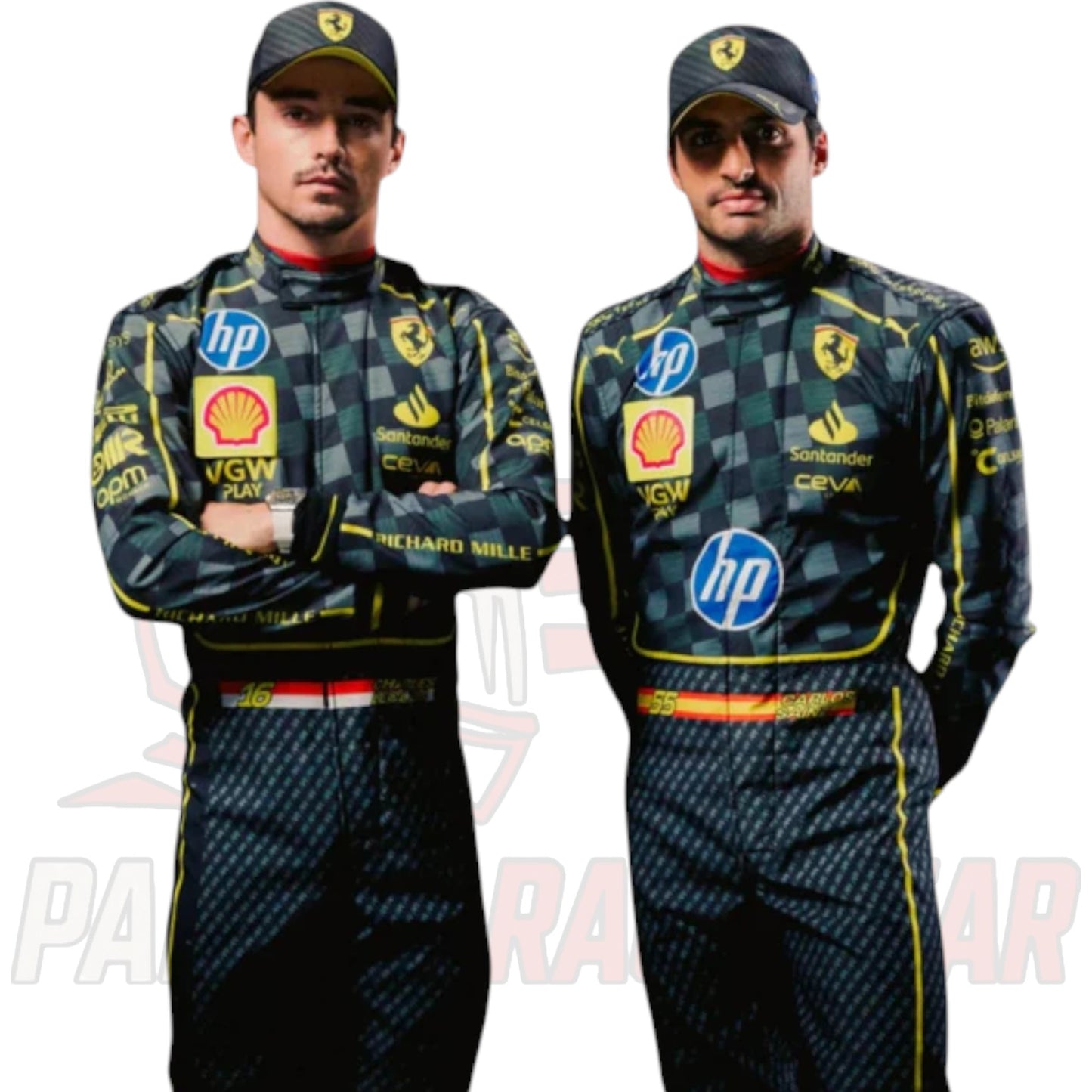 2024 Ferrari HP F1 Team Italian GP Replica Race Suit – Paksial Racewear