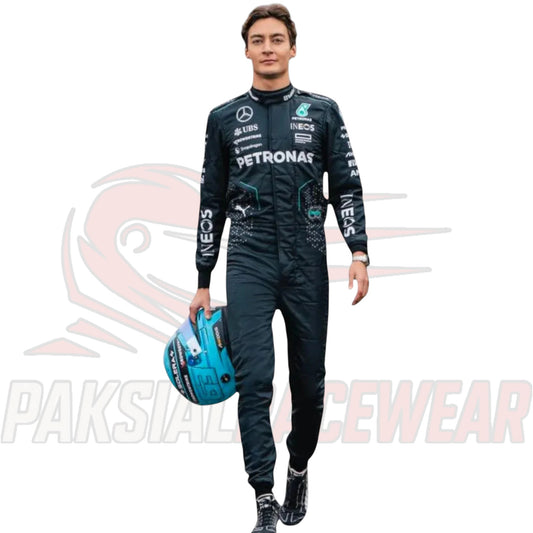George Russell 2024 Mercedes F1 Race Suit