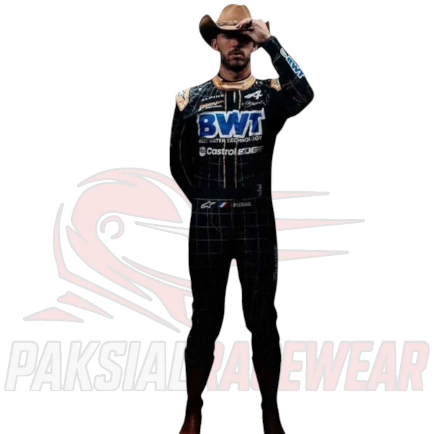 Pierre Gasly 2024 Alpine F1 Austin GP Race Suit – Official Replica