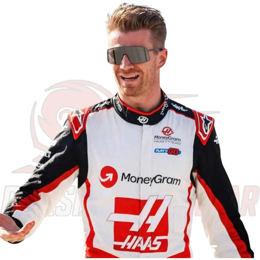 2024 Nico Hülkenberg Haas F1 Team Race Suit – Official VF-24 Replica | Paksial Racewear