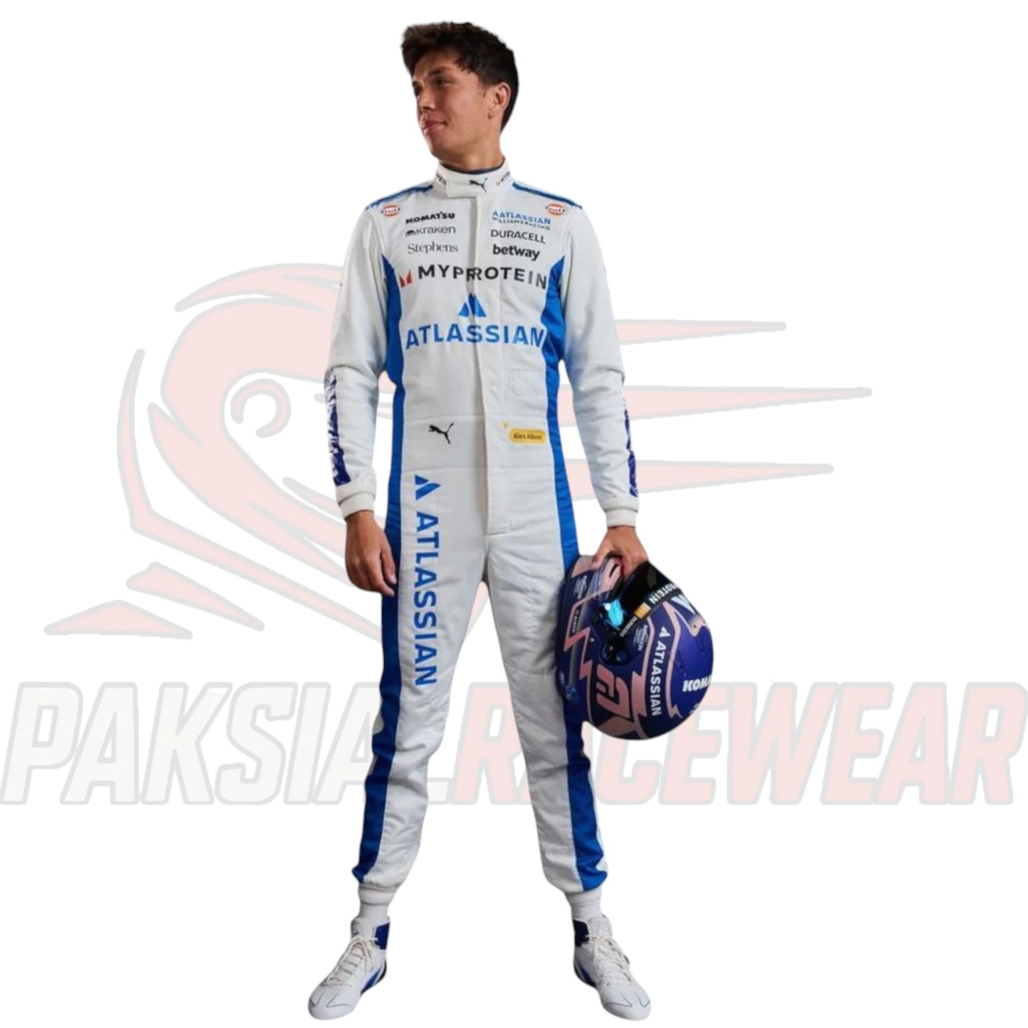 Alex Albon 2025 Williams F1 Race Suit Replica