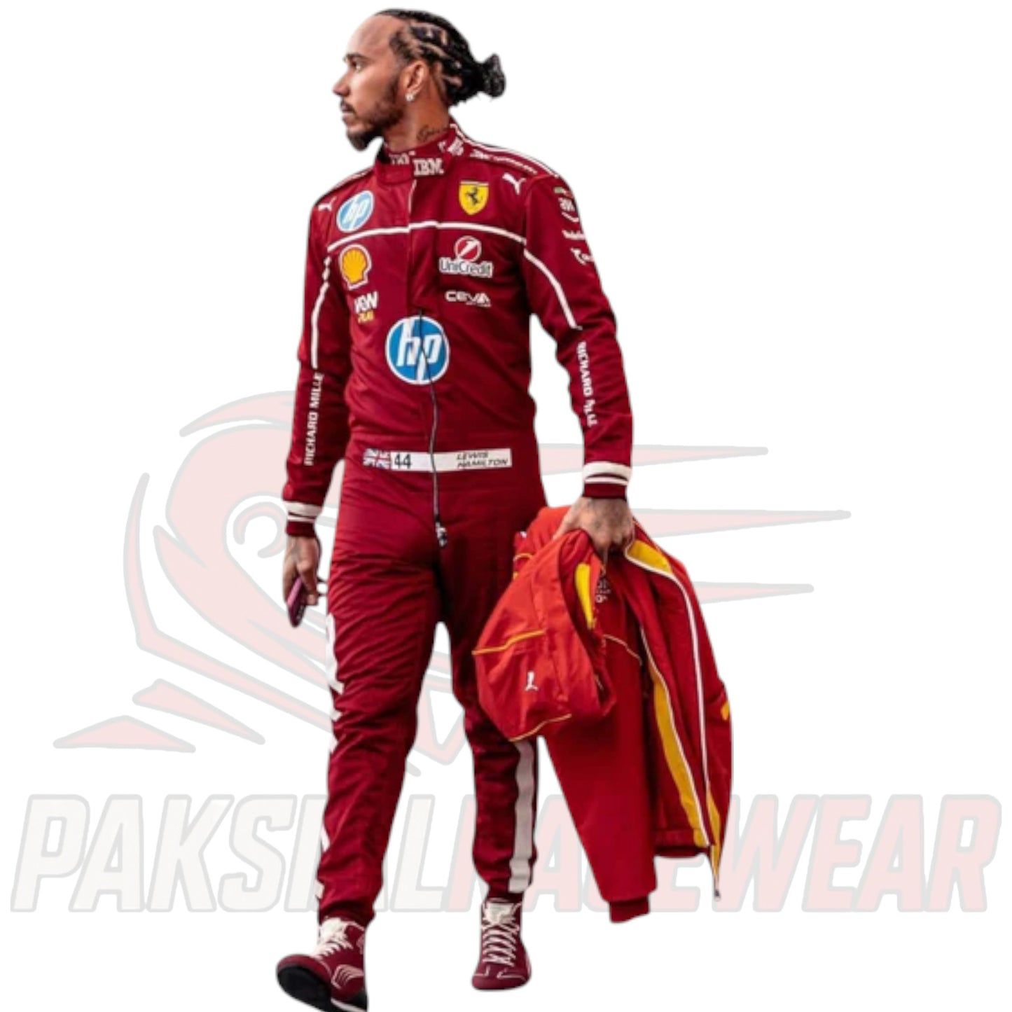 2025 Scuderia Ferrari HP F1 Team Drivers Replica Race Suit – Paksial Racewear