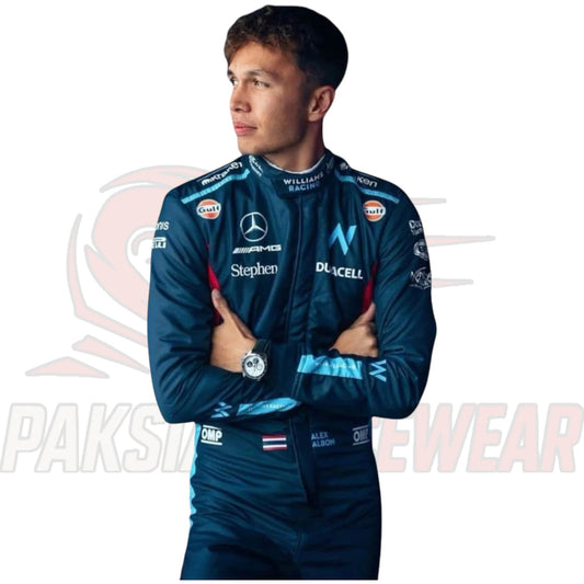 Alex Albon 2023 Williams F1 Team Racing Suit Replica – Paksial Racewear