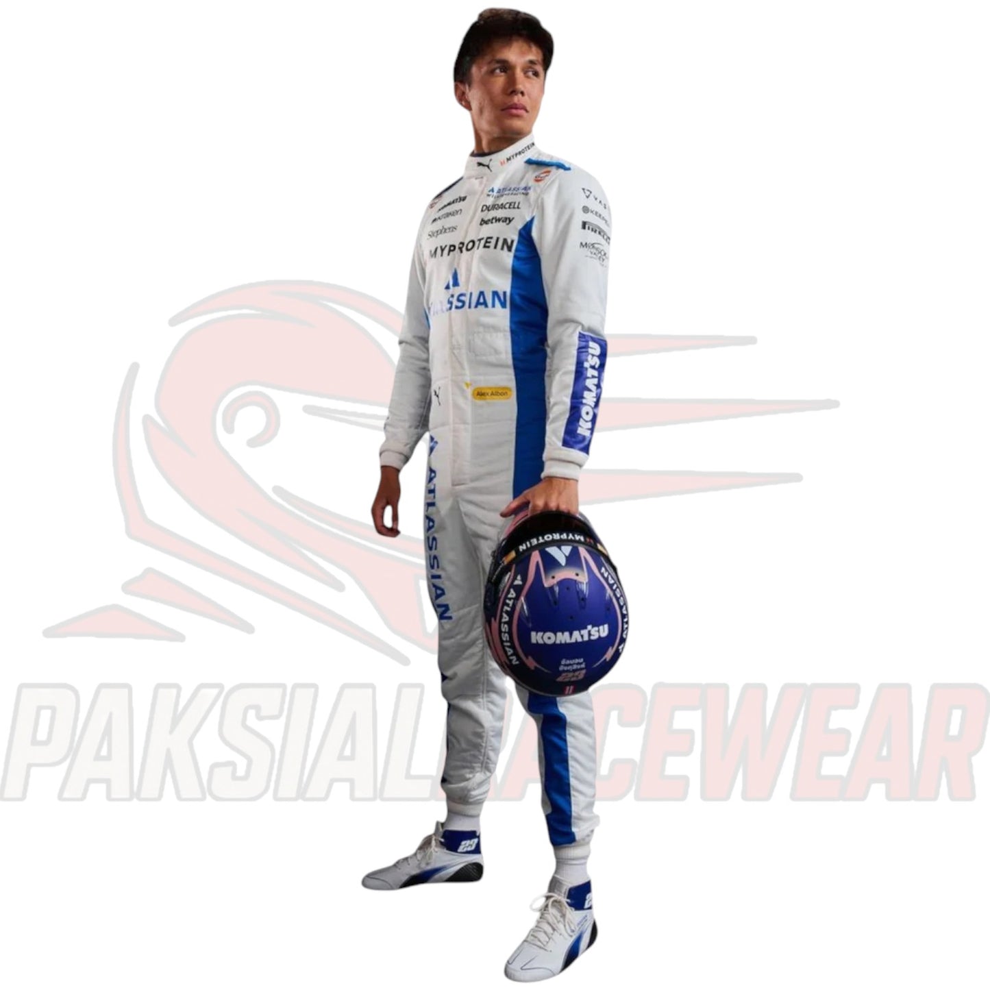 Alex Albon 2024 Williams Racing F1 Team Replica Race Suit – Paksial Racewear