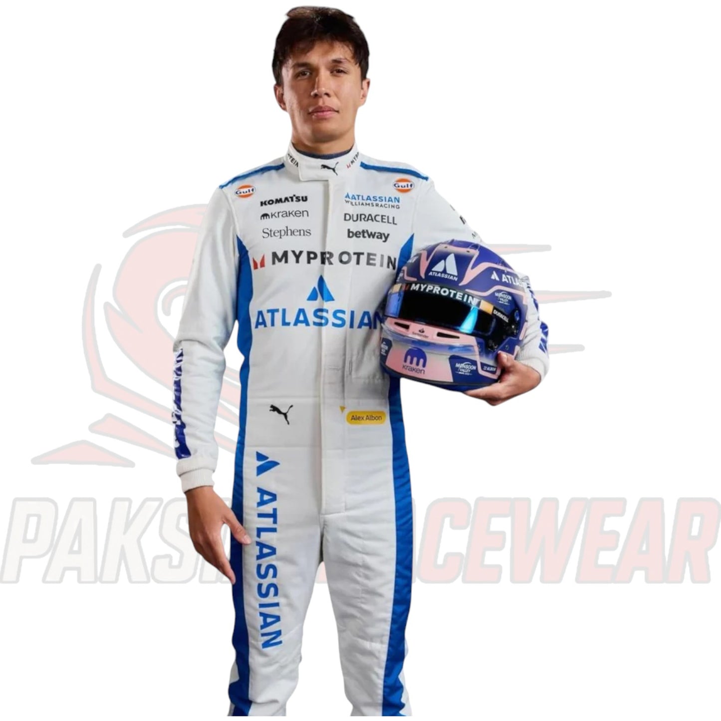 Alex Albon 2024 Williams Racing F1 Team Replica Race Suit – Paksial Racewear