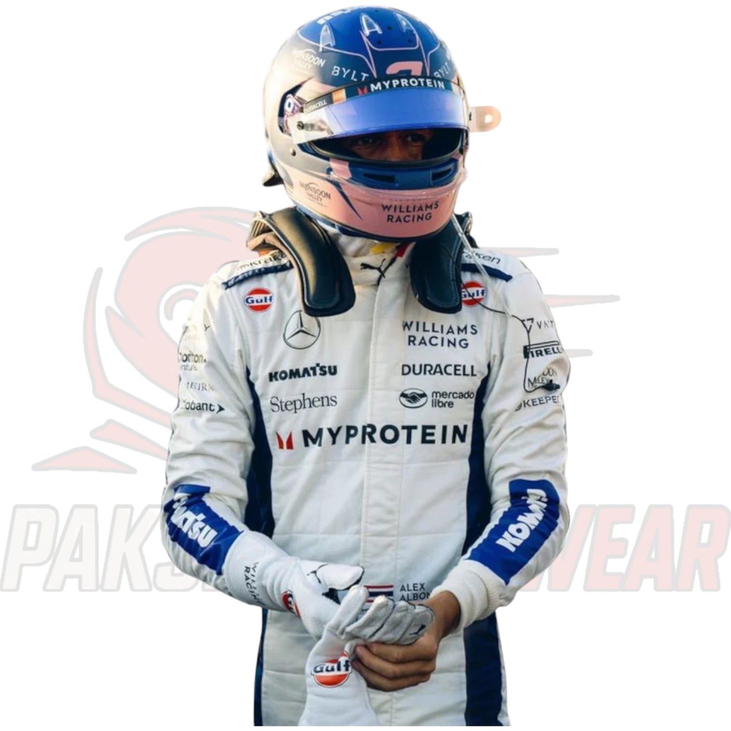 Alex Albon 2024 Williams Racing F1 Team Replica Race Suit – Paksial Racewear