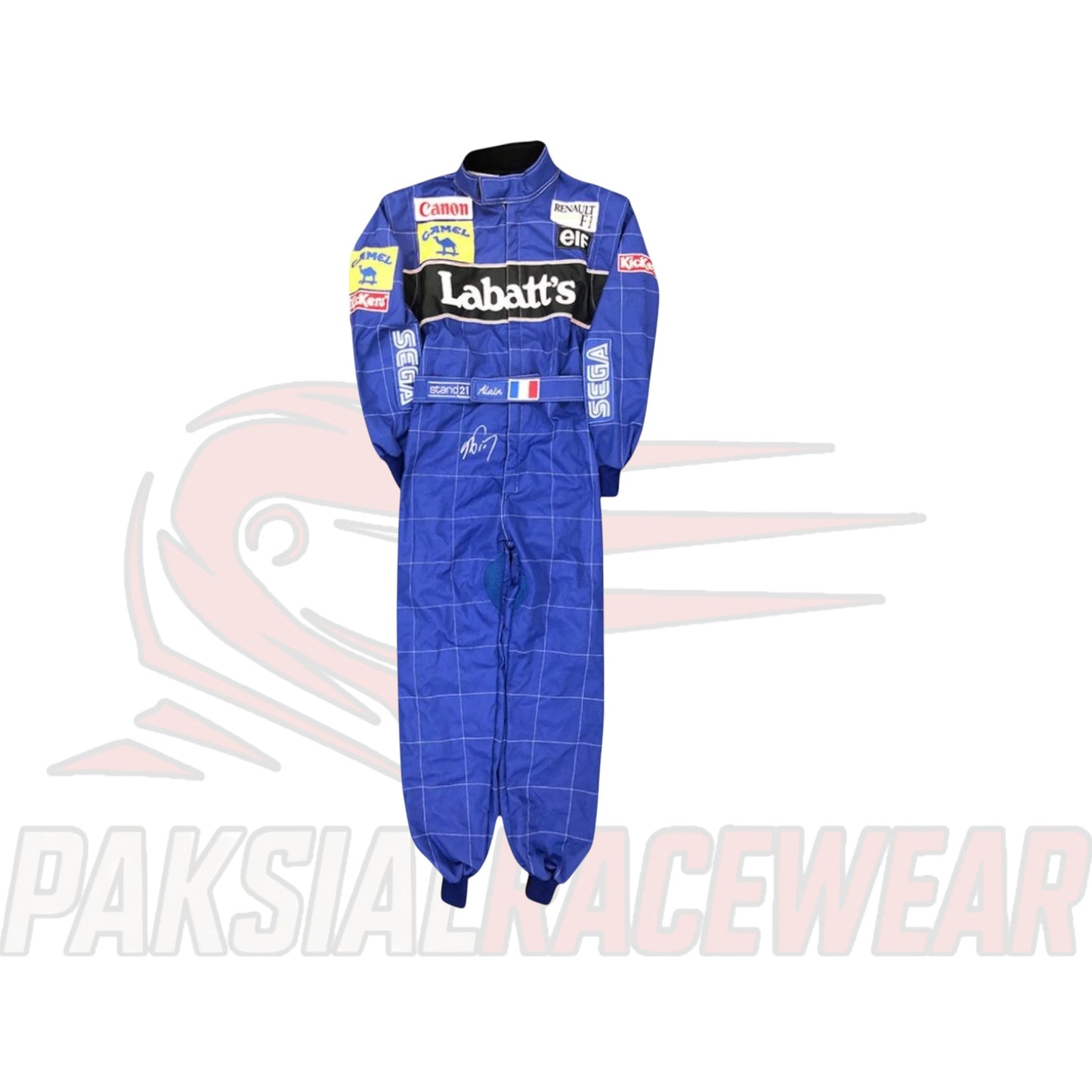 Alain Prost Williams Renault F1 Replica Racing Suit by Paksial Racewear