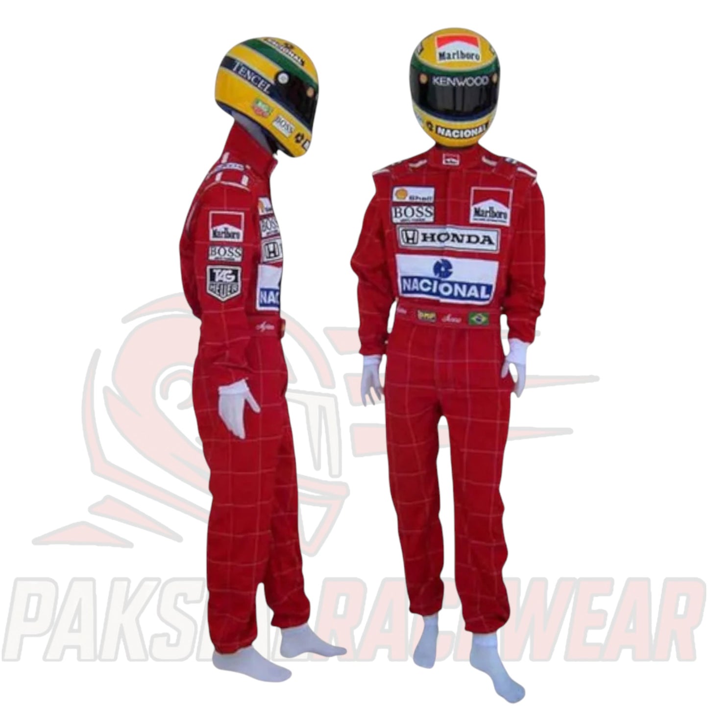 Ayrton Senna 1991 McLaren F1 Embroidered Racing Suit Replica by Paksial Racewear