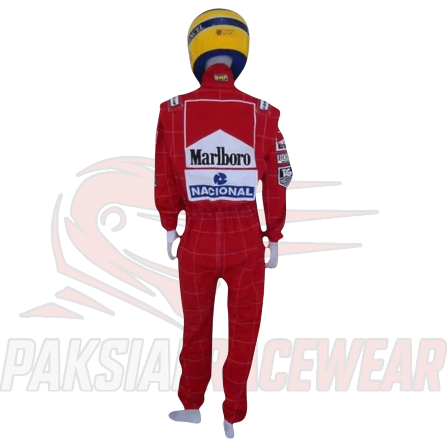 Ayrton Senna 1991 McLaren F1 Embroidered Replica Suit by Paksial Racewear