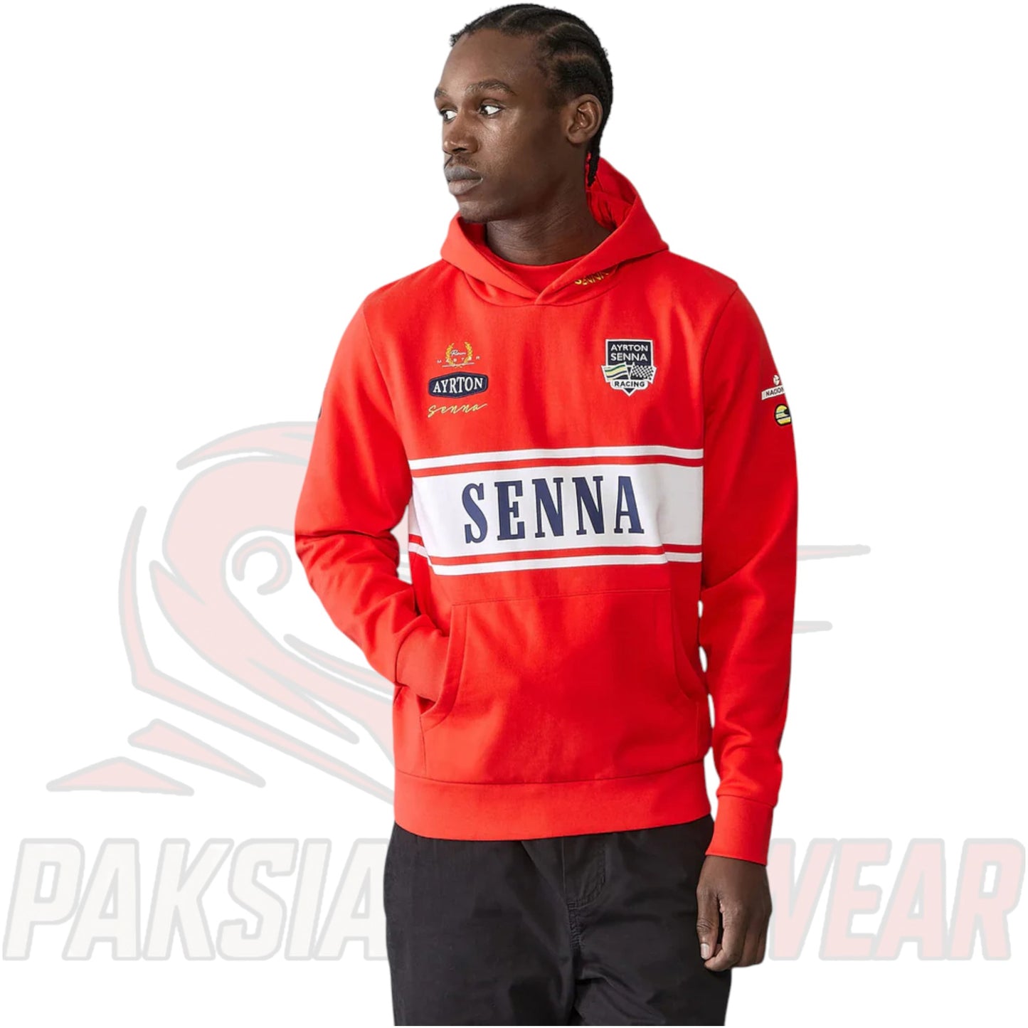Ayrton Senna Legacy Hoodie by Paksial Racewear