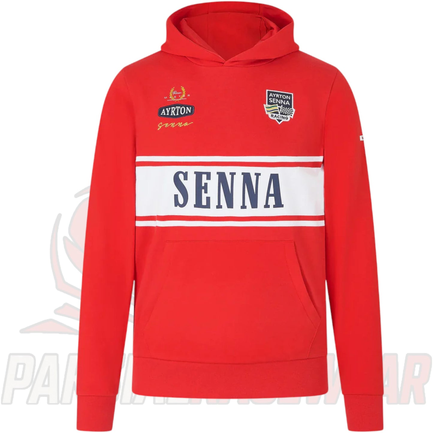 Ayrton Senna Legacy Hoodie by Paksial Racewear