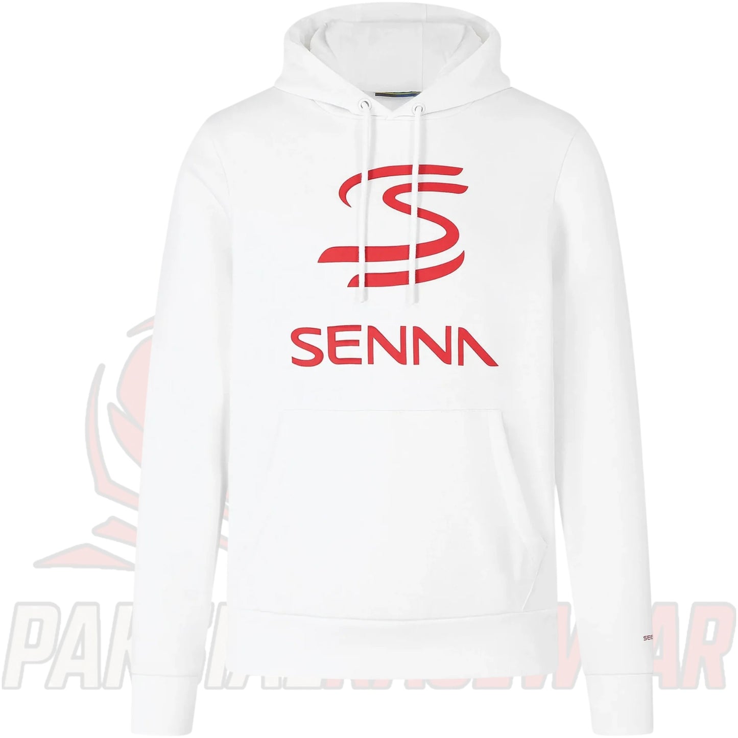 Ayrton Senna Logo Hoodie by Paksial Racewear