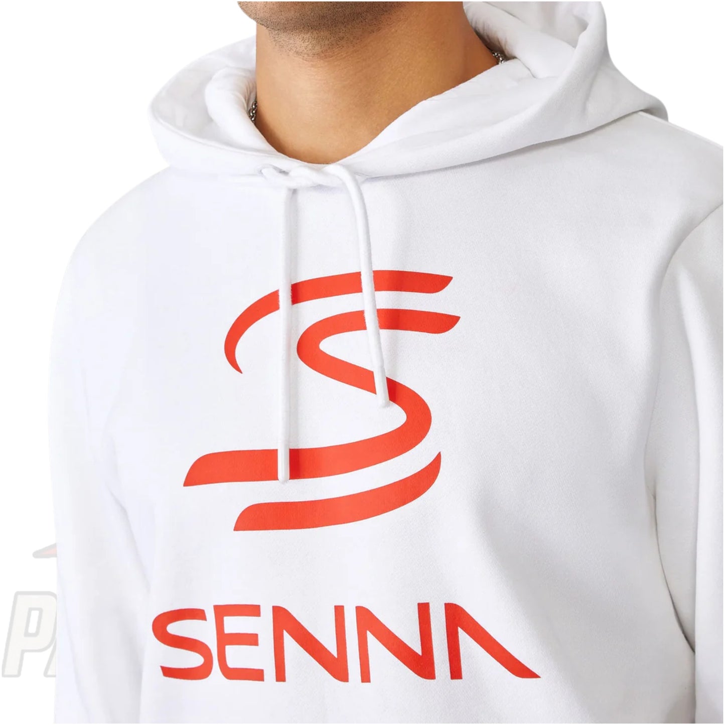 Ayrton Senna Logo Hoodie by Paksial Racewear