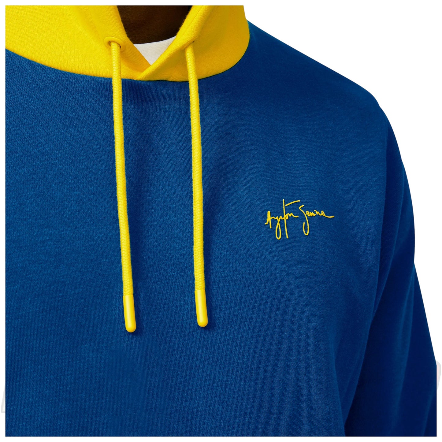 Ayrton Senna Stripe Hoodie by Paksial Racewear